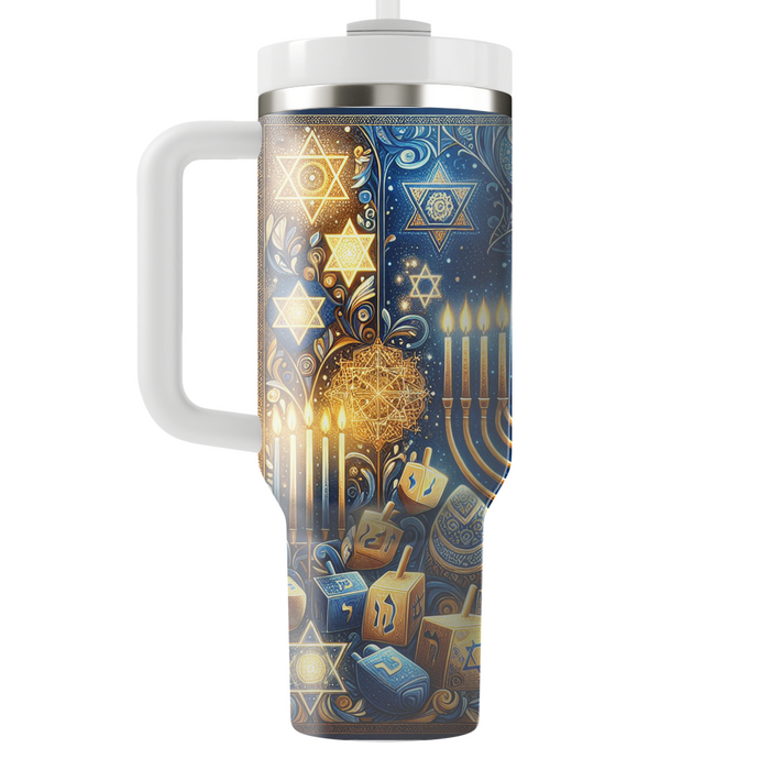 Illuminated Spirit - Hanukkah  Decorative Tumblers