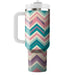 Zigzag Chevron Symphony  Travel Tumblers