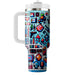 Retro Pixel Patterns  Tumblers For Gifts