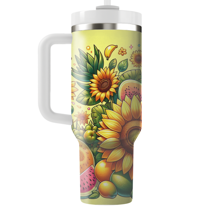 Summer Sunshine Vibes  Personalized Tumblers