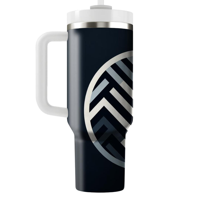 Sleek Chevron Pattern  Custom Tumblers