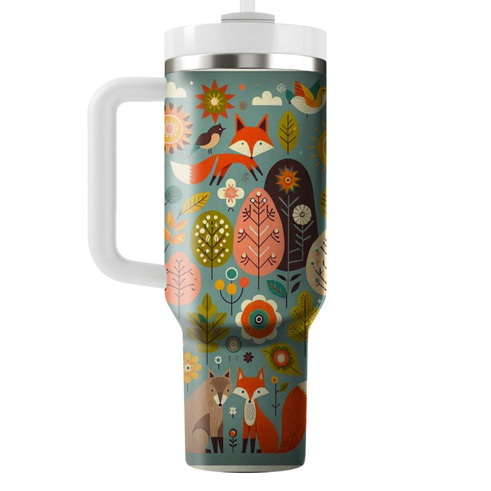 Whimsical Woodland  Insulated Tumblers