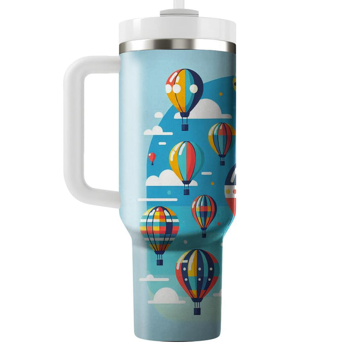 Vibrant Balloon Festival  Travel Tumblers