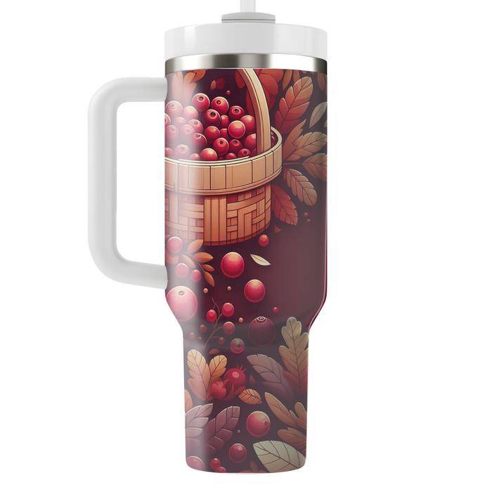 Autumn Cranberry Harvest  Custom Tumblers