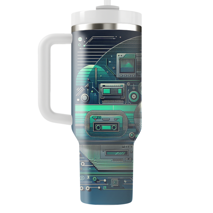 Tech Wave  Tumbler Cups