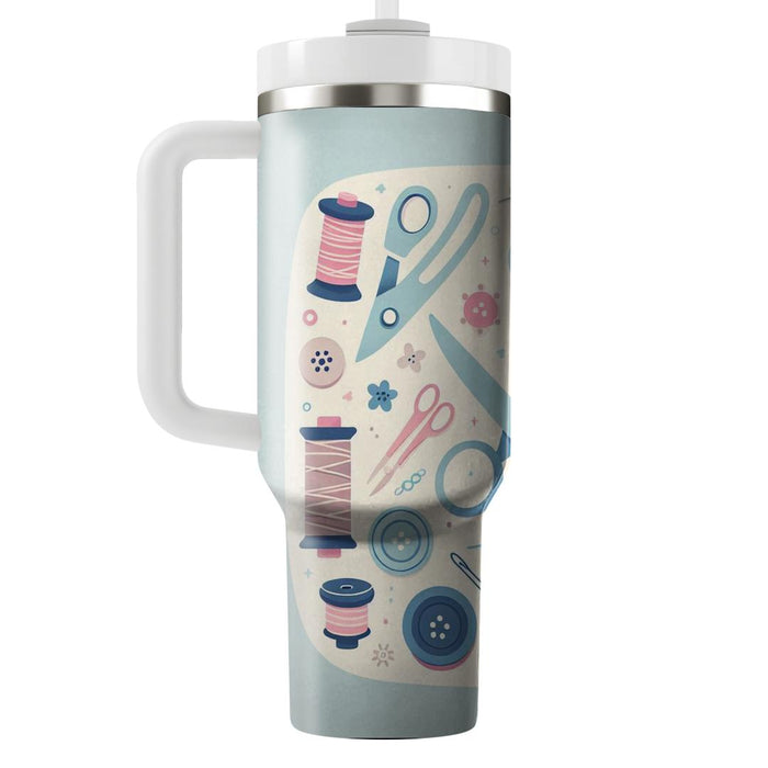 Vintage Sewing Patterns  Personalized Tumblers