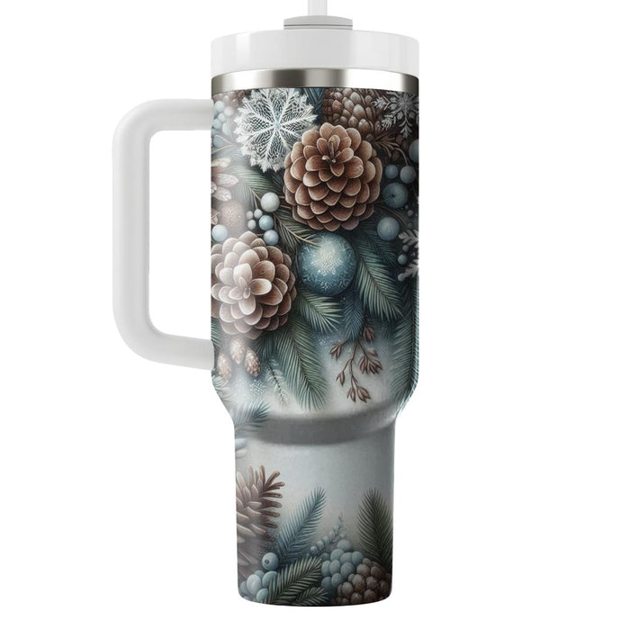 Winter Pinecone Delight  Tumblers For Gifts