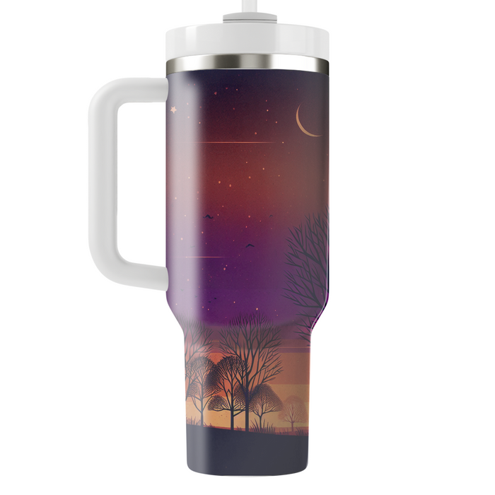 Autumn Twilight  Travel Tumblers