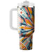 Sunrise Geometric Burst  Insulated Tumblers