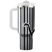 Chic Vertical Stripes  Decorative Tumblers