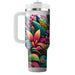 Bright Tropical Oasis  Tumblers With Lids