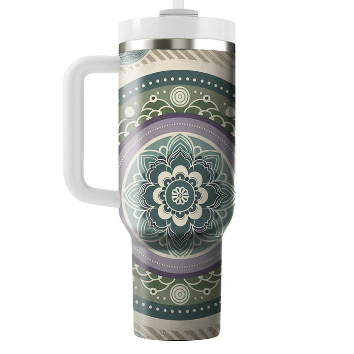 Zen Garden Mandala  Personalized Tumblers