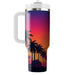 Vibrant Sunset Silhouettes  Personalized Tumblers