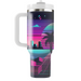 Vaporwave Vistas  Tumblers With Lids