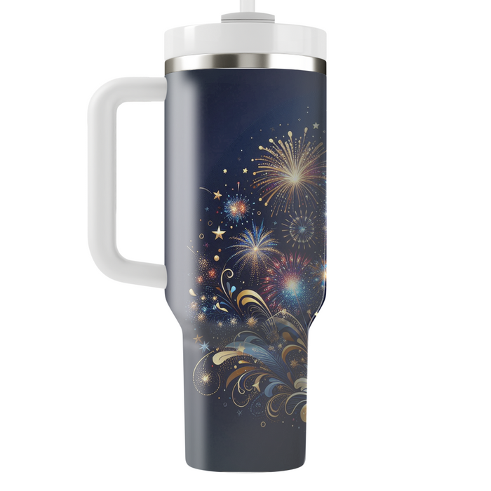 Starlit Harmony - New Year’s Eve  Decorative Tumblers