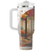 Autumn Woods Escape  Personalized Tumblers