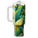 Tropical Leaves Pattern  Personalized Tumblers