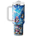 Winter Playful Penguins  Tumbler Cups