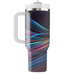 Retro Futuristic Lines  Personalized Tumblers