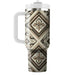 Vintage Diamond Patterns  Travel Tumblers