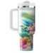 Tropical Paradise Bloom  Travel Tumblers