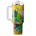 Tropical Vibes  Tumblers With Lids