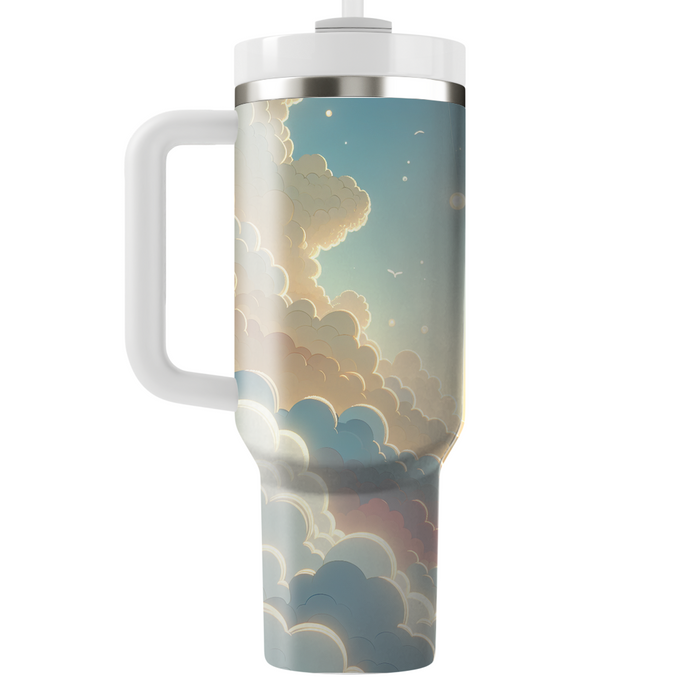 Whimsical Dream Clouds  Custom Tumblers