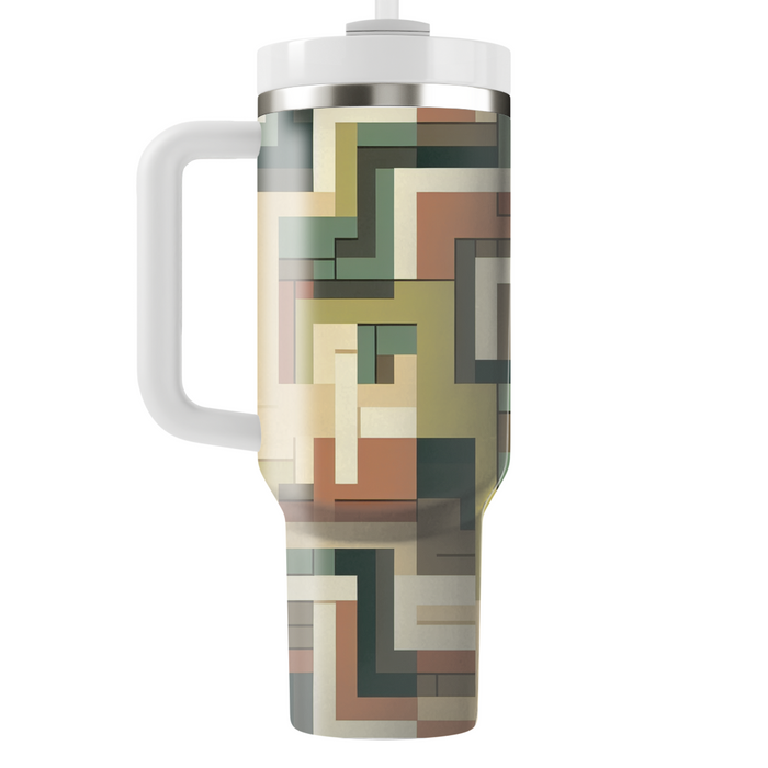 Square Pathways Exploration  Tumbler Cups