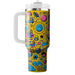 Cheerful 80s Doodles  Insulated Tumblers