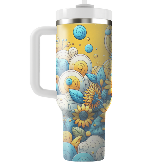 Sunshine Dreams  Unique Tumblers