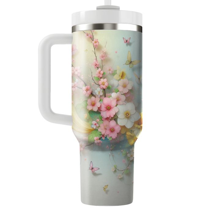 Spring Garden Whispers  Custom Tumblers