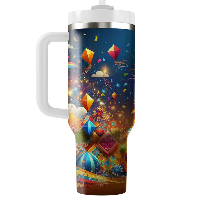 Whirlwind Of Celebrations - A Festival Fusion  Custom Tumblers