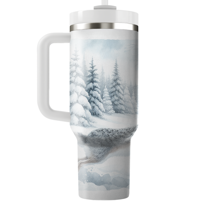 Winter Hare Enchantment  Decorative Tumblers