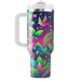 Geometric Neon Jungle Insulated Tumblers