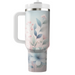 Serene Watercolor Blooms  Insulated Tumblers