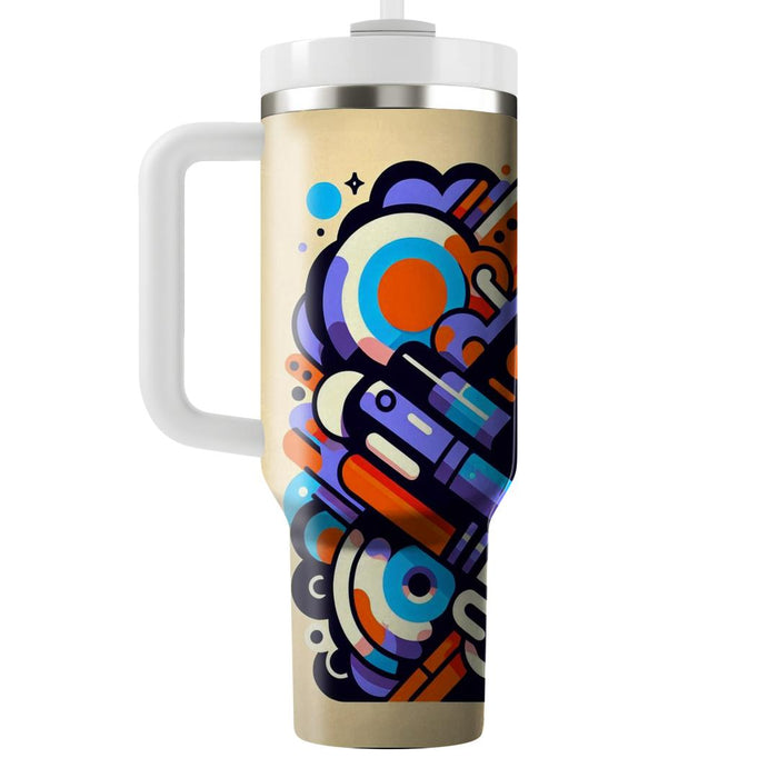 Urban Graffiti Style  Custom Tumblers