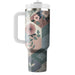 Geometric Floral Bloom  Insulated Tumblers