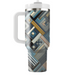 Stylish Geometric Layering Custom Tumblers