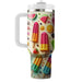 Bright Summertime Popsicles  Tumbler Cups