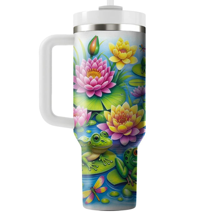 Whimsical Frog Kingdom  Custom Tumblers