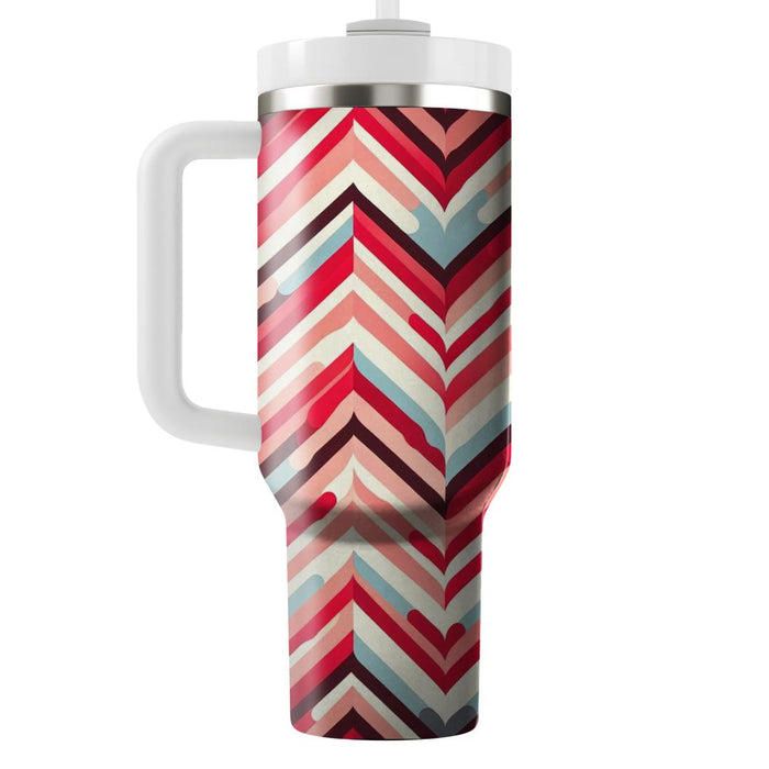 Zigzag Harmony  Personalized Tumblers