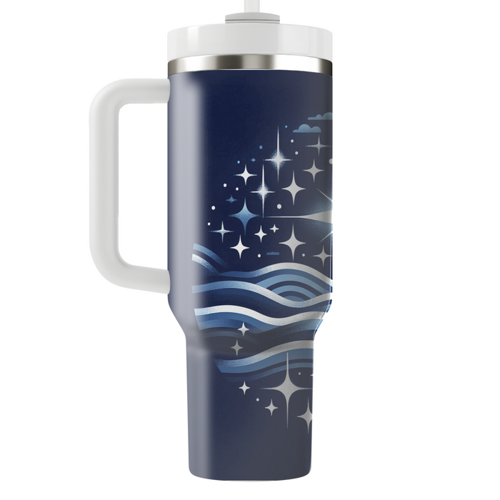 Twinkling Stars Night  Custom Tumblers