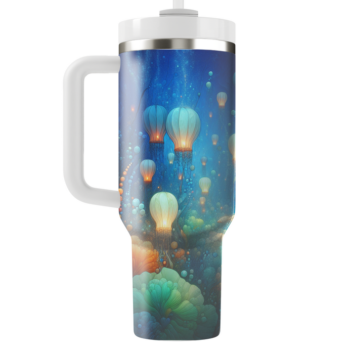 Underwater Lanterns - Aquatic Lantern Festival  Custom Tumblers