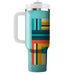 Trendy Color Block  Custom Tumblers