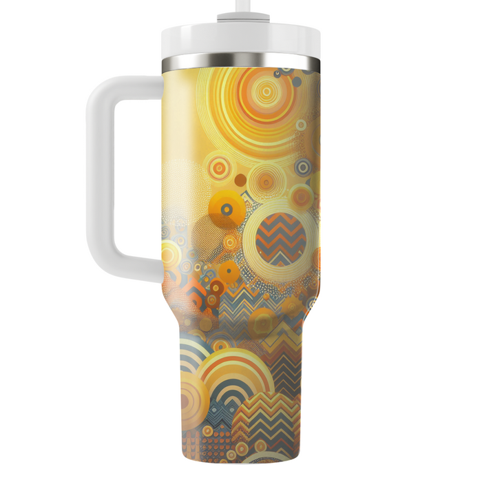 Zigzag Sunshine  Custom Tumblers