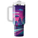 Retro Futurism City  Tumblers With Lids