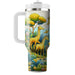 Whimsical Giraffe Garden  Decorative Tumblers