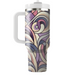 Abstract Floral Swirl  Insulated Tumblers