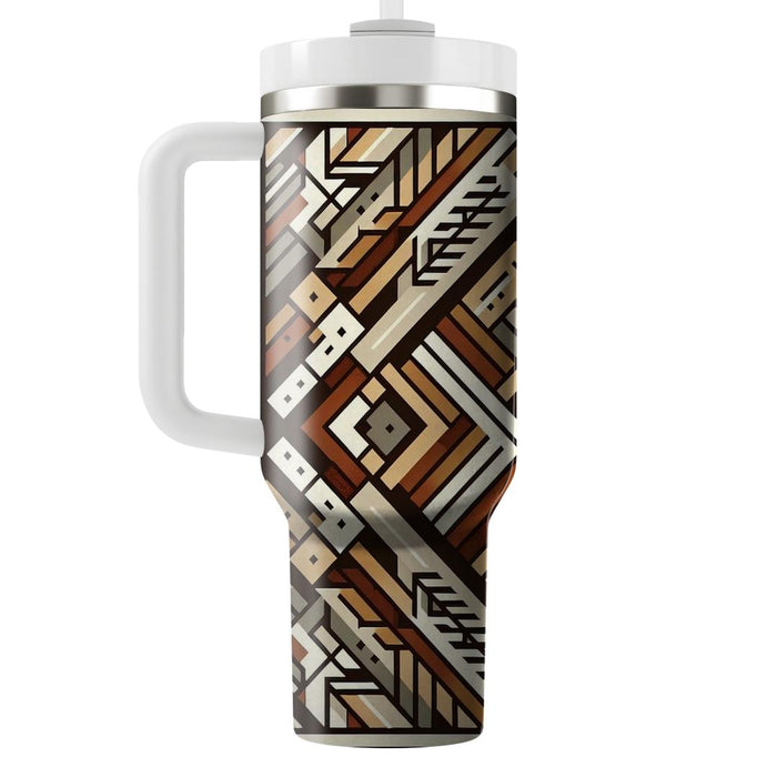 Woven Texture  Personalized Tumblers