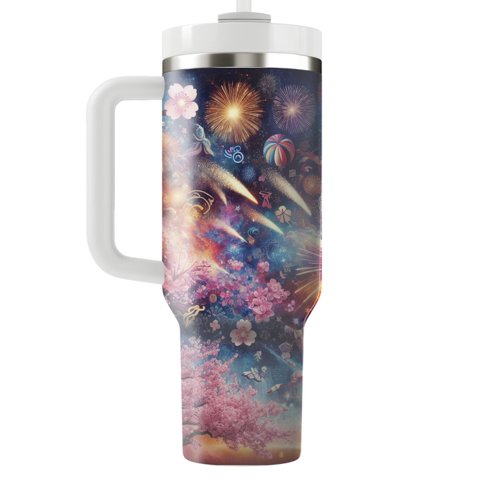 Celestial Reunion - Global New Year  Decorative Tumblers